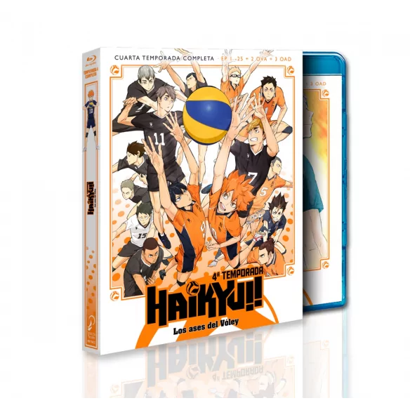 DVD Anime Haikyuu!! Season 4: To The Top (1-25 End + 2 OVA