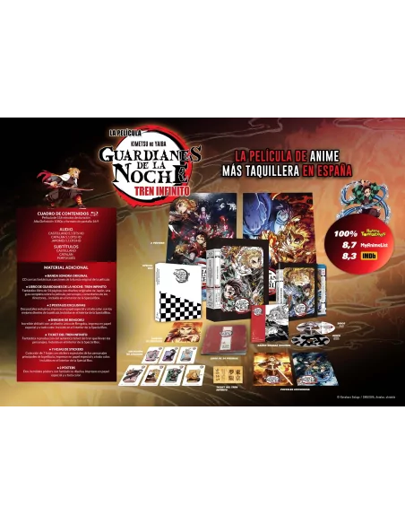 Guardianes De La Noche: Tren Infinito. La Película. Bluray Coleccionista A4