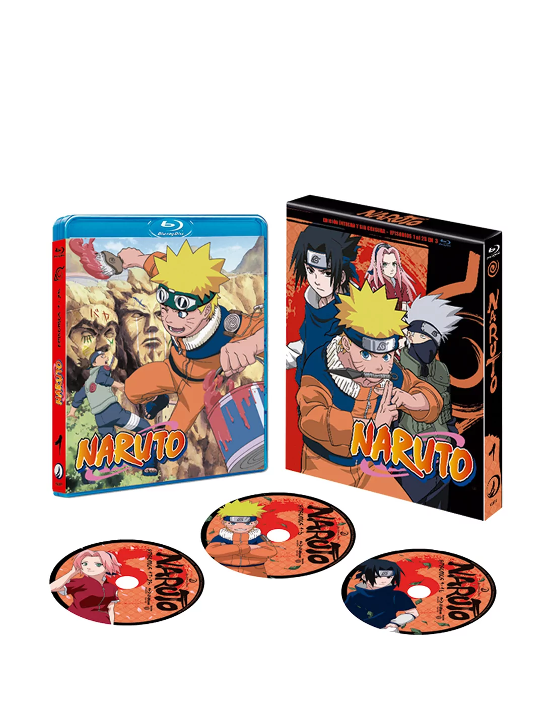 Blu-ray Naruto Clássico - Edição completa + Filmes e Ovas