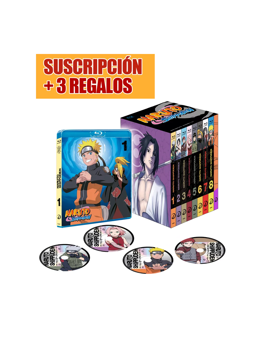 Selecta Visión licencia Naruto Shippuden