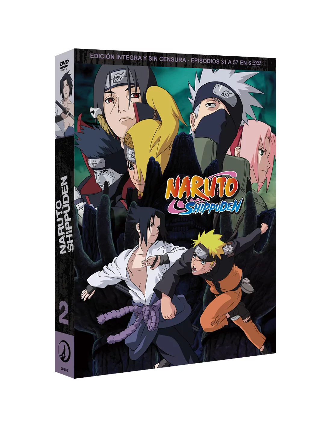 Dvd Naruto Shippuden - 2ª Temporada - Box 2 - Original