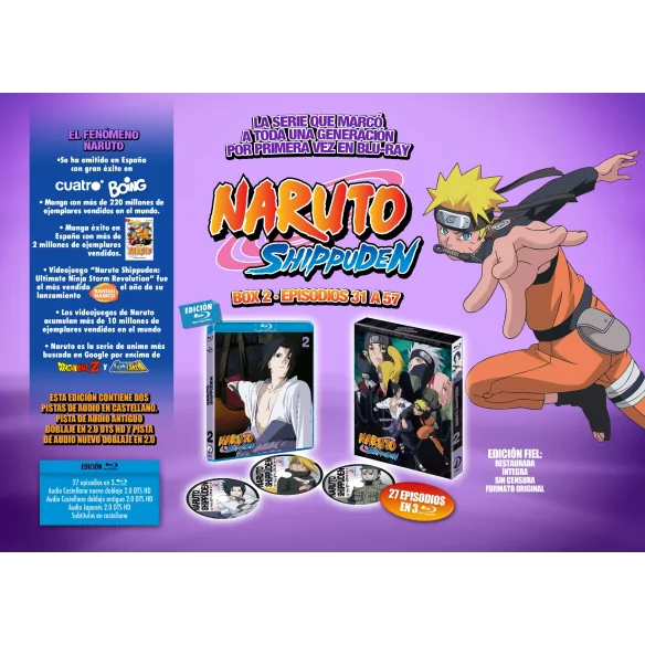 Naruto Shippuden 2ª Temporada, Box 2