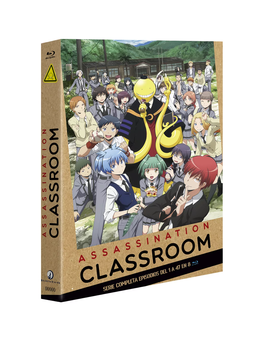 Assassination Classroom Blu Ray Edición Coleccionistas A4 4097