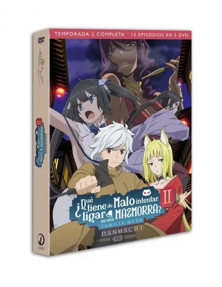 ¿Qué tiene de malo intentar ligar en una mazmorra? Danmachi Temporada 2 DVD