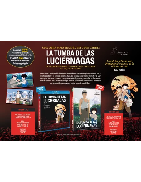 La Tumba De Las Luciérnagas Blu-ray