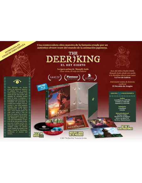 El Rey Ciervo Película Bluray Coleccionista